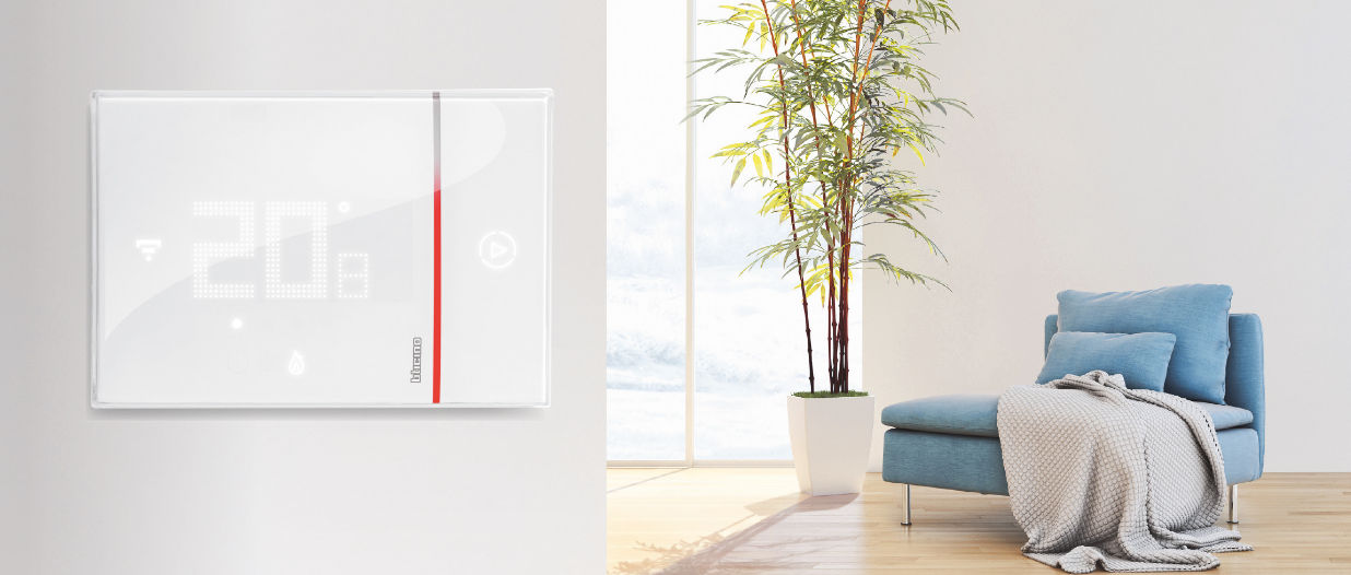 Il termostato smart Smarther2 with Netatmo