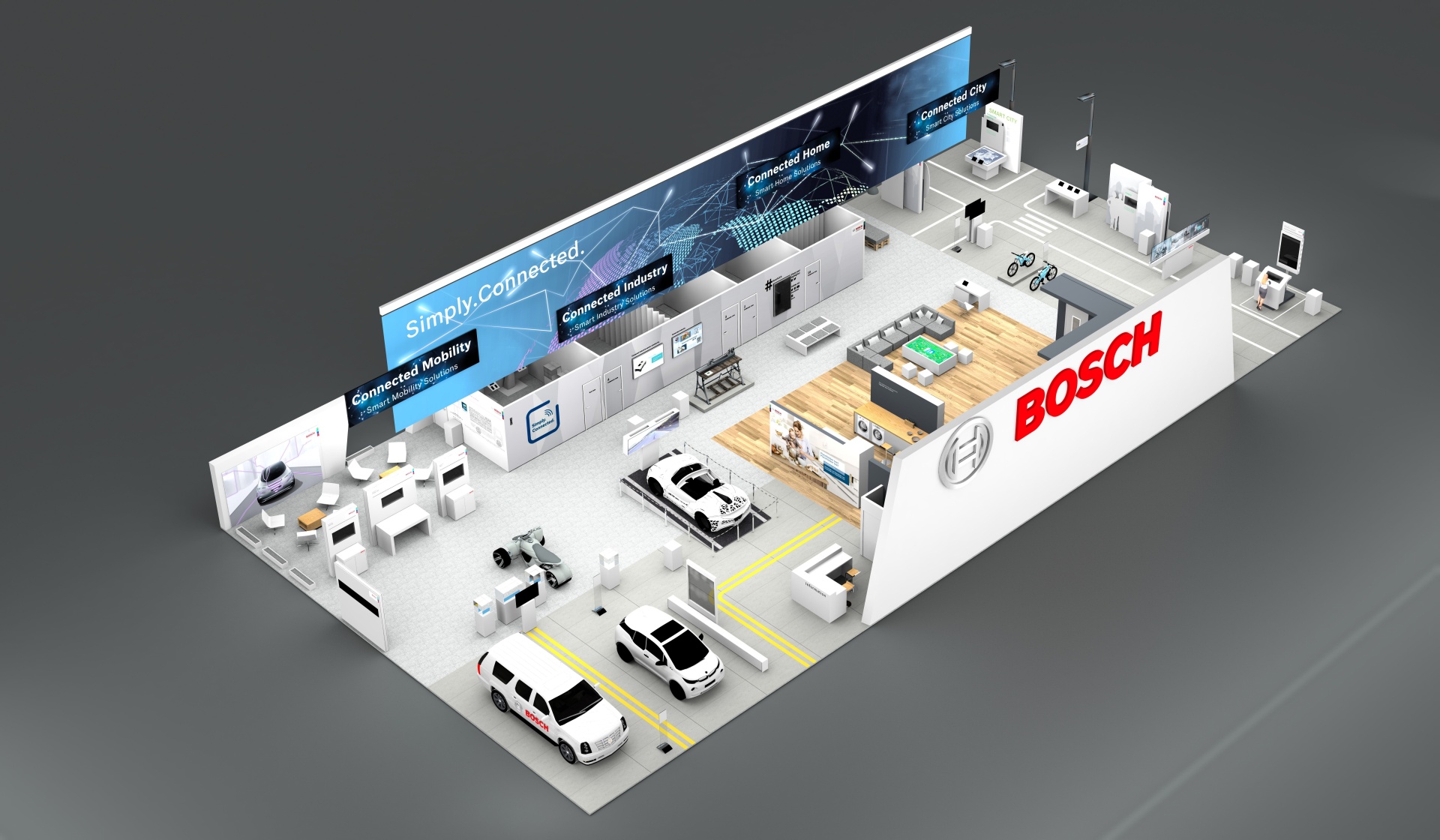 Bosch al CES 2018 las vegas