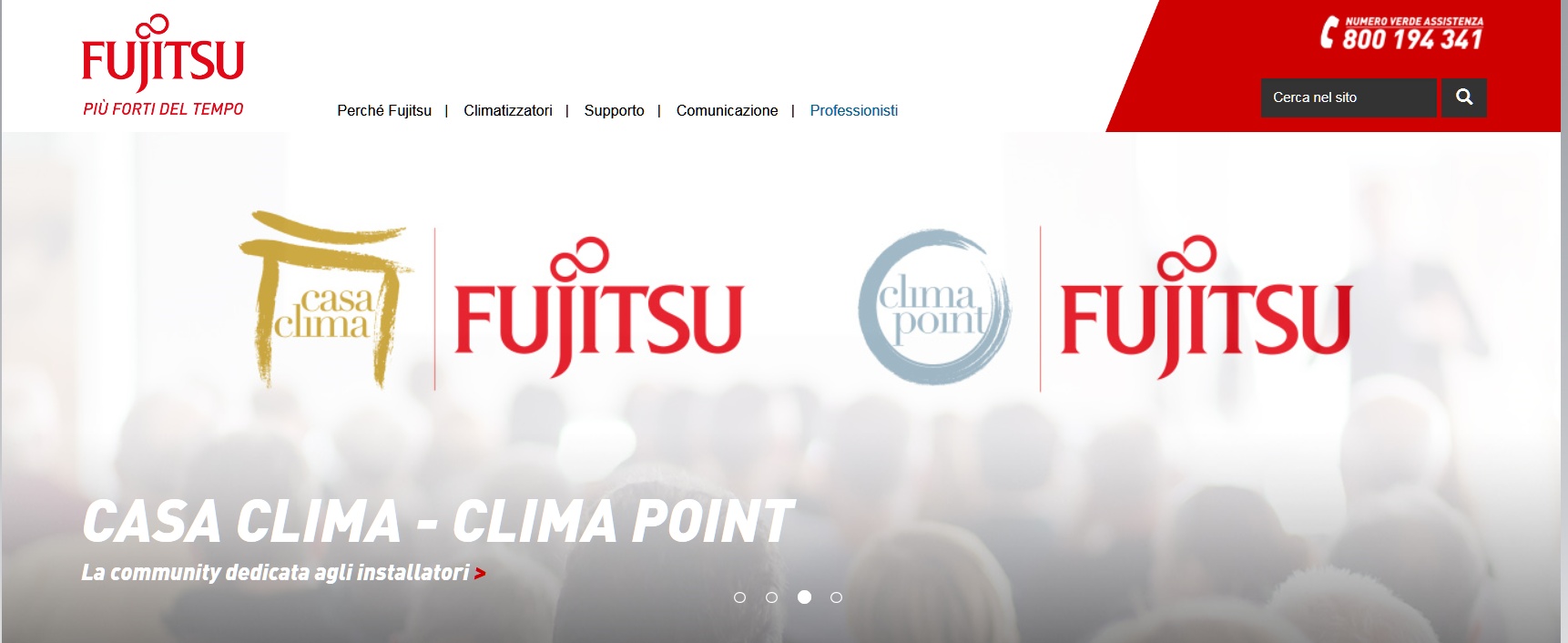 Centri Casa Clima di Fujitsu Climatizzatori