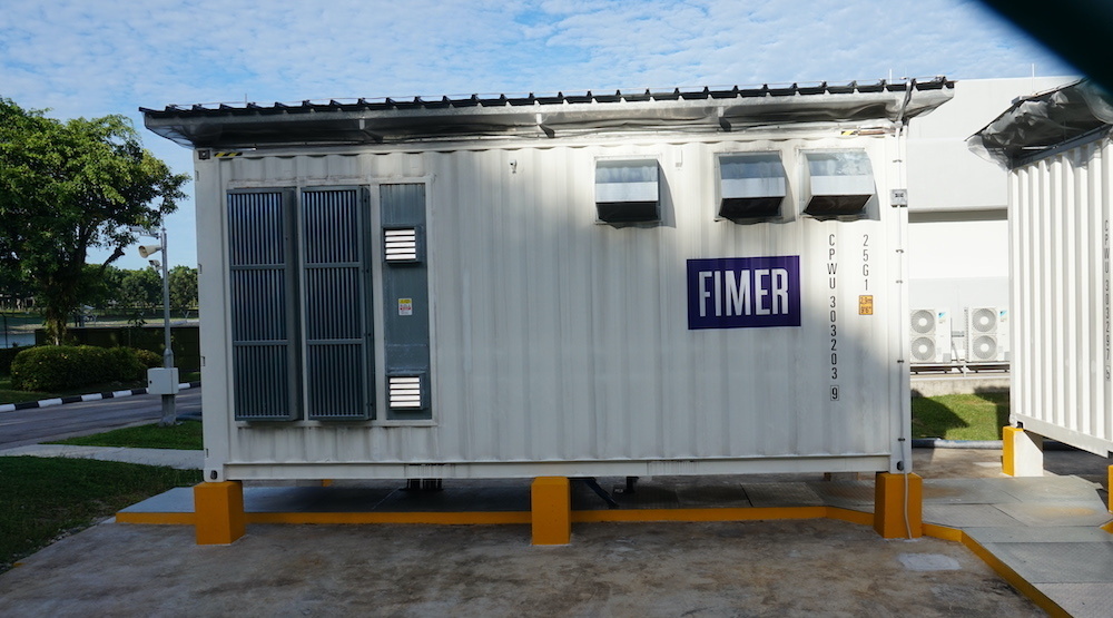 Inverter solari FIMER nell'installazione offshore di Singapore
