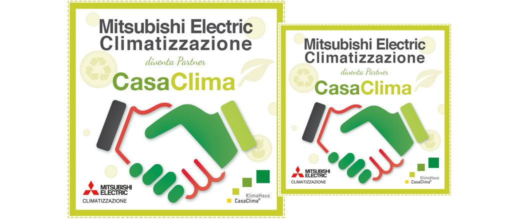 Mitsubischi Electric Climatizzazione partner CasaClima