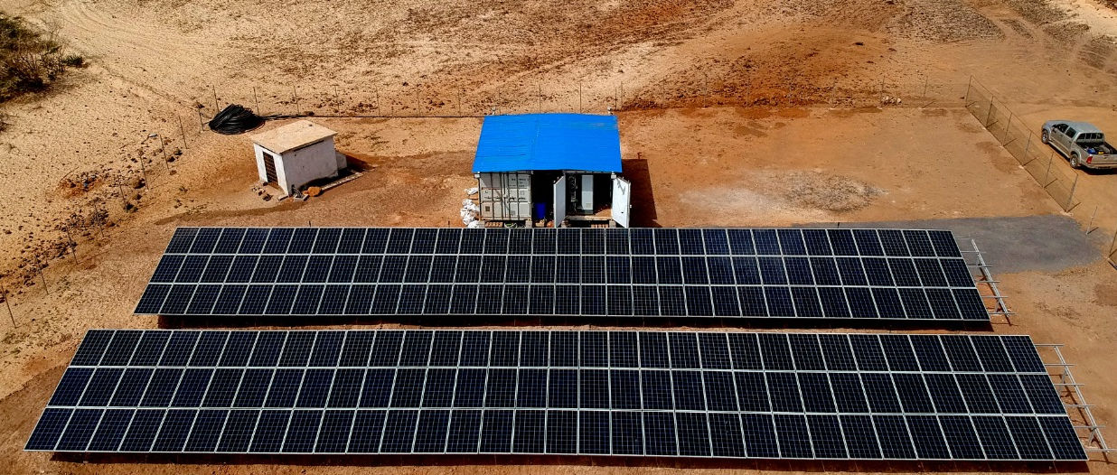 Moduli fotovoltaici FuturaSun desalinizzatore Isola Boa Vista