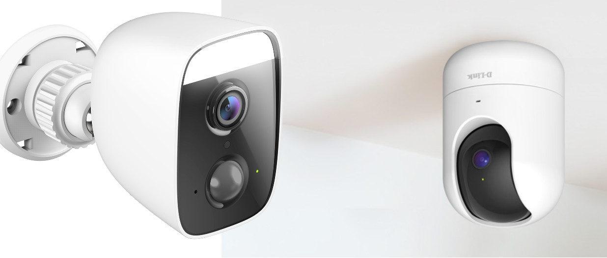 Nuove videocamere sorveglianza D-Link