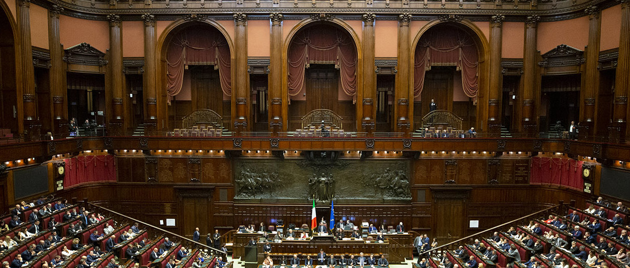 Parlamento italiano seduta per sviluppo sostenibile