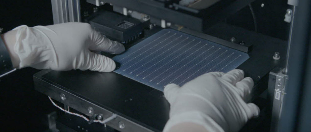 Processo produttivo moduli fotovoltaici LG Electronics