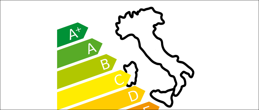 Regioni italia efficienza energetica