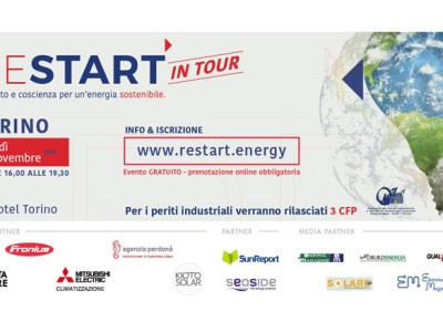 Nuova tappa a Torino per il convegno Restart