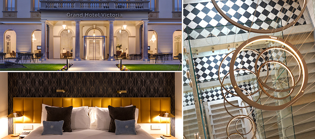 Grand Hotel Victoria: l'illuminazione firmata Studio Luce e Gruppo Sacchi