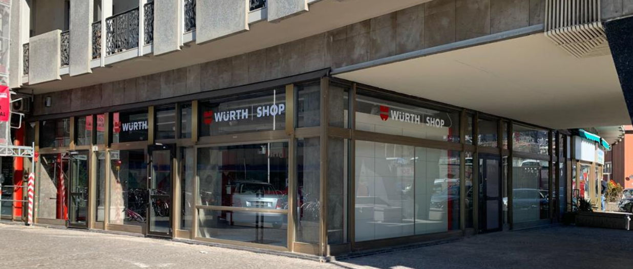 Nuovo Würth Store nel centro di Bolzano