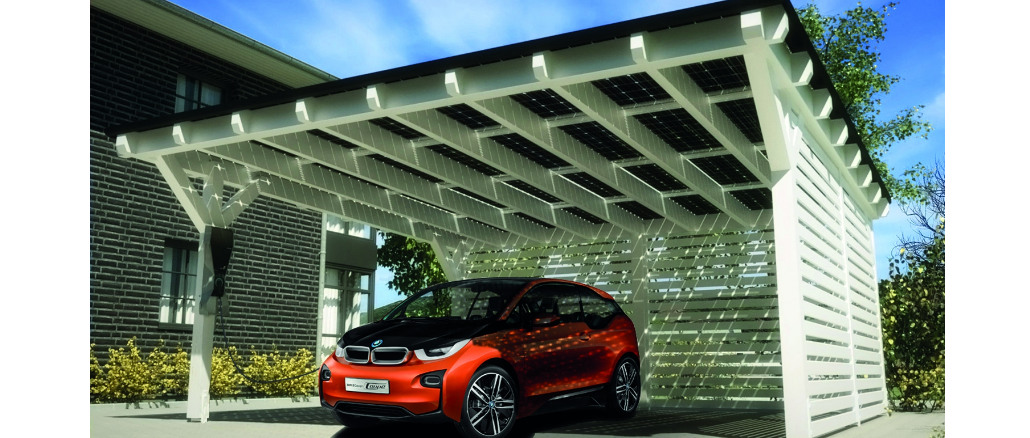 fotovoltaico e emobility da Solarwatt e BMW