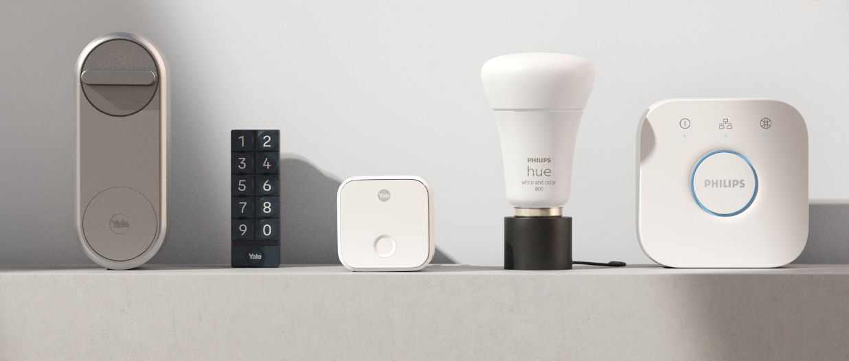 serrature Yale luci Philips Hue Signify integrate