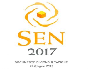 SEN 2017 documento in consultazione