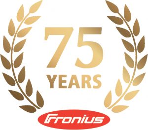 Fronius simbolo anniversario
