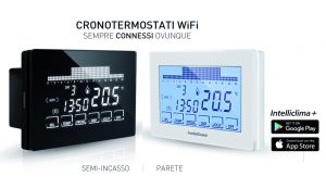 termostati CH193WiFi e CH180WiFi 