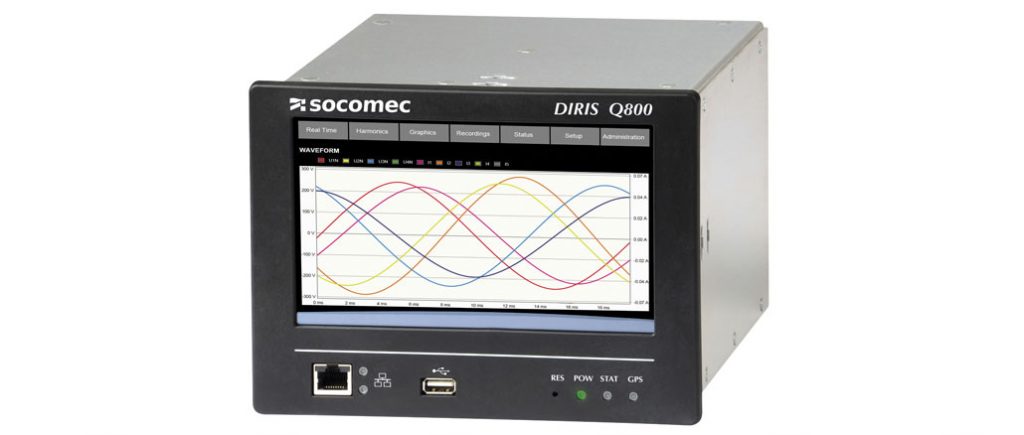 DIRIS Q800, analizzatore di rete multifunzione