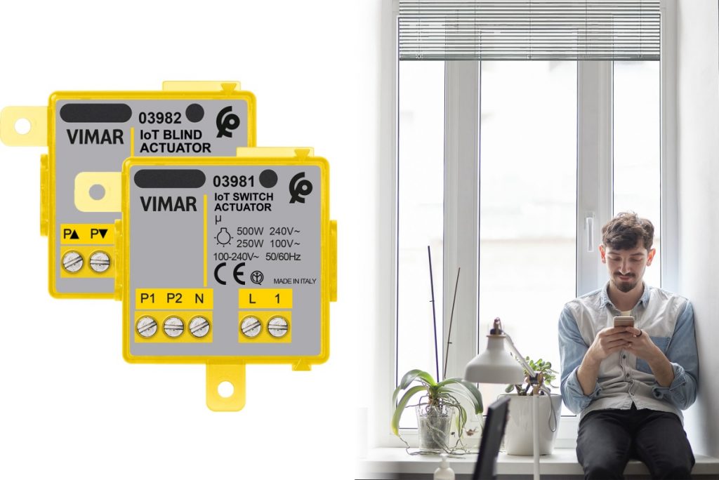 Dispositivi IoT per smart home Vimar