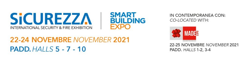 Loghi Sicurezza 2021 - Smart Building Expo - Made Expo