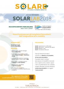 Solar lab 2018