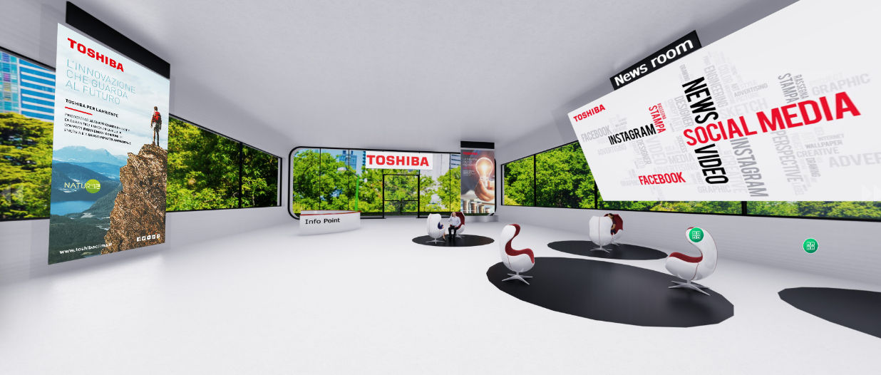 TUX – Toshiba User Experience: lo showroom di Toshiba nel Metaverso