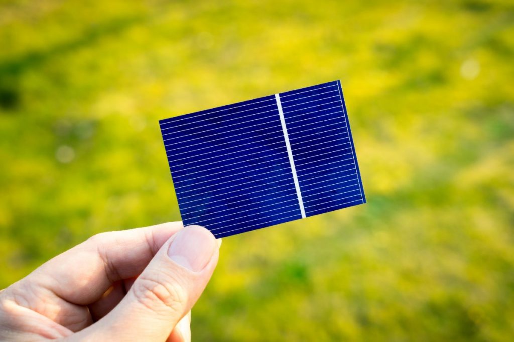 cella fotovoltaica in silicio