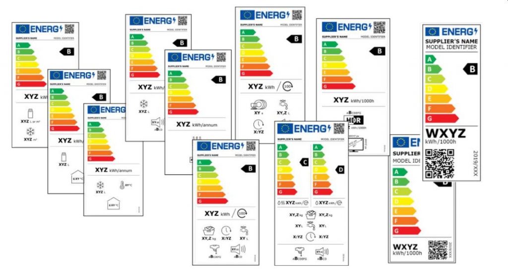 Etichette energetiche per le sorgenti luminose e gli elettrodomestici 2021