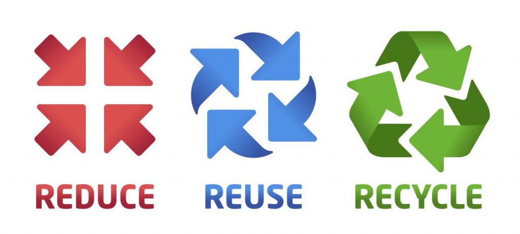 reduce reuse recycle: la sostenibilità nei prodotti