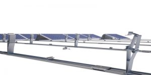 supporti inclinati per moduli fotovoltaici