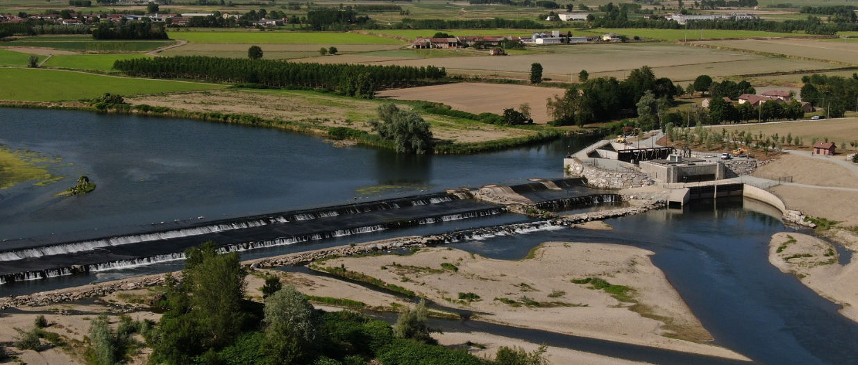 Edison inaugura la nuova centrale idroelettrica di Palestro, in provincia di Pavia, sul fiume Sesia