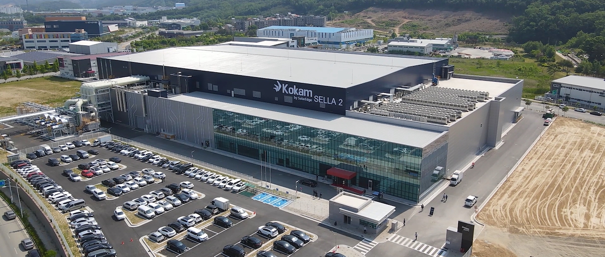 Accumulo SolarEdge: nuovo impianto produttivo in Corea del Sud