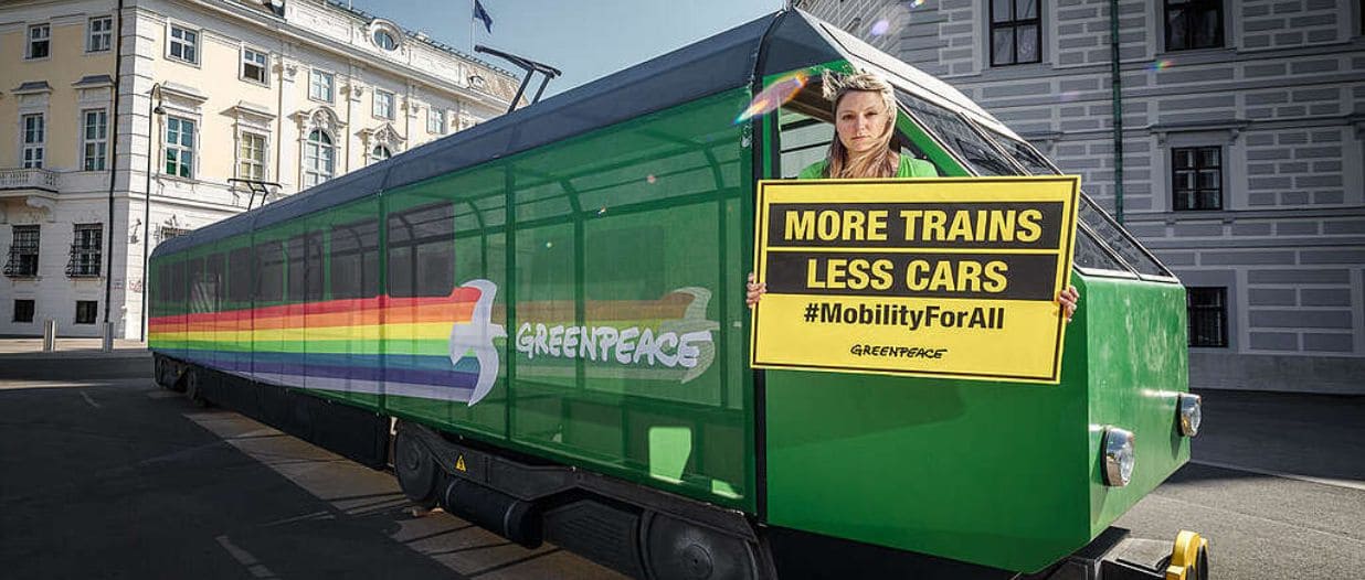 Greenpeace mobilità sostenibile