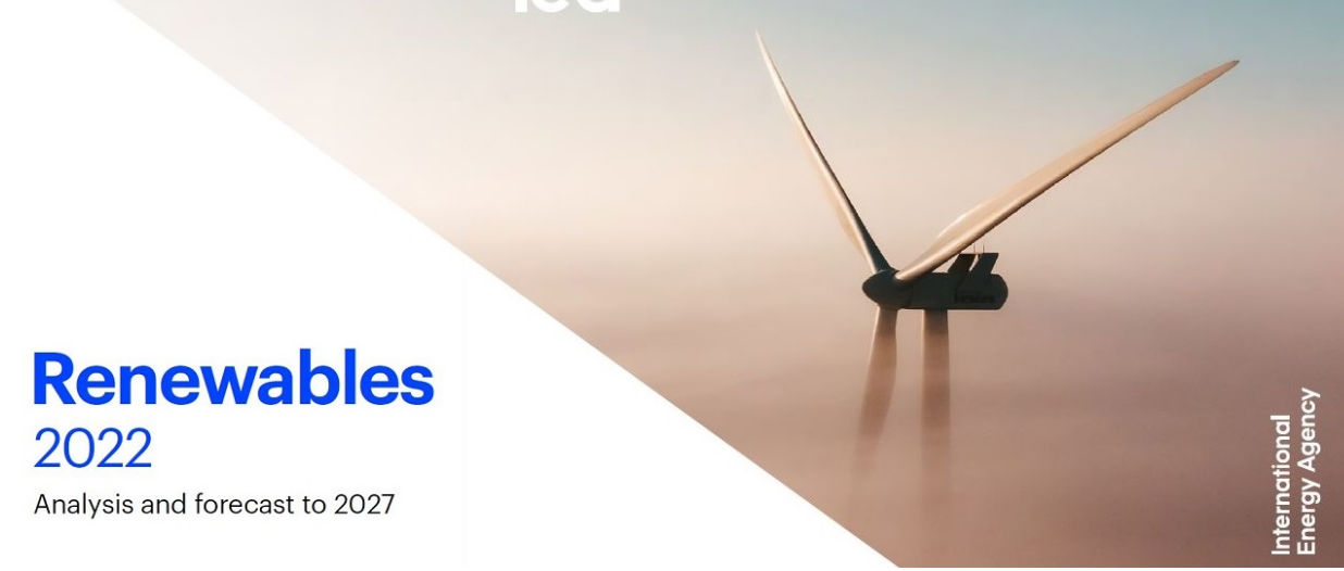 Il rapporto Renewables 2022 dell' IEA