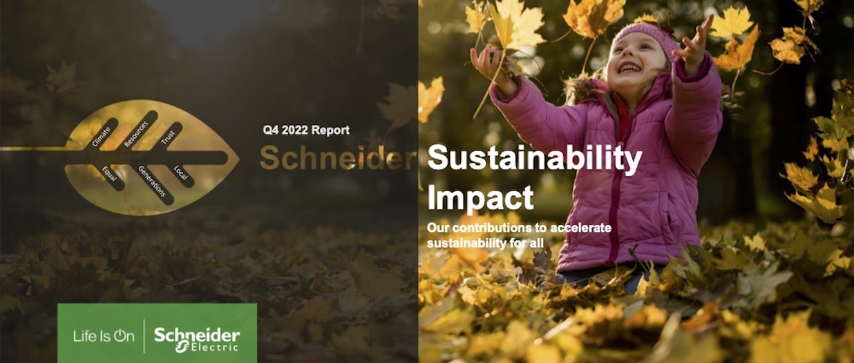Schneider Sustainability Impact 2022: i principali risultati
