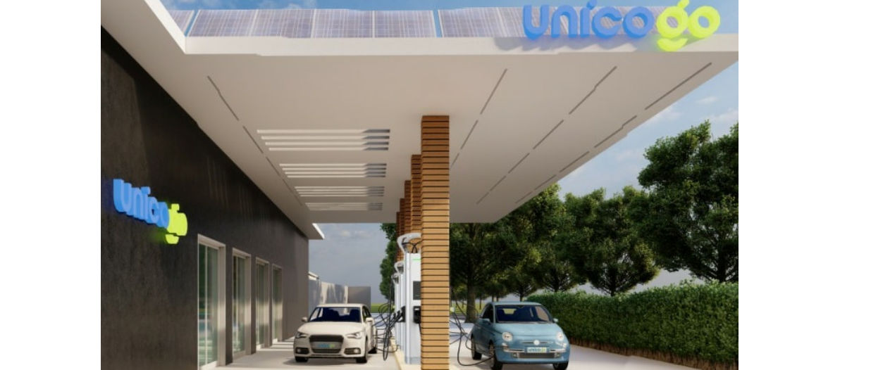 A Napoli il primo esempio di distributore riconvertito in elettrico: è targato UnicoGo