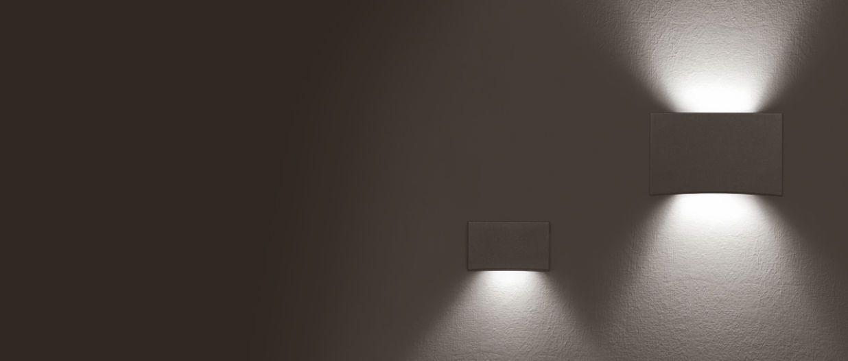 Wall-i è una lampada da parete di Landa Illuminotecnica
