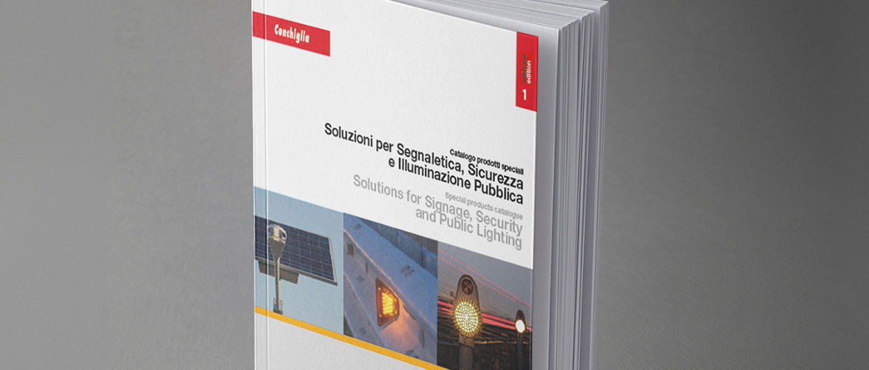 Cataloghi della Linea Conchiglia, dedicata alla protezione di apparati elettrici da esterno in BT