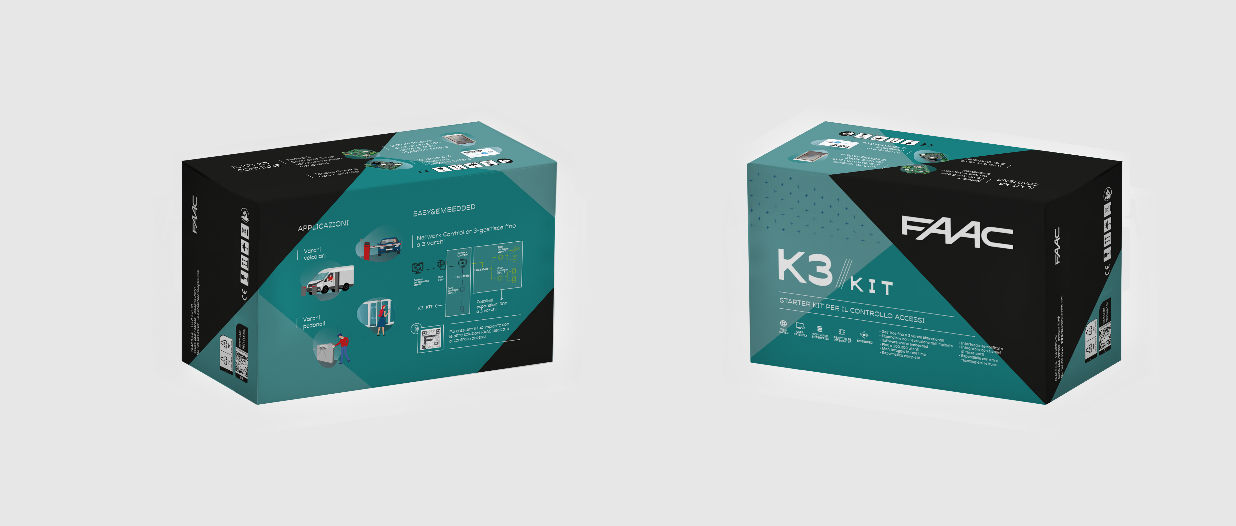 K3 Kit, il sistema per il controllo accessi di Faac