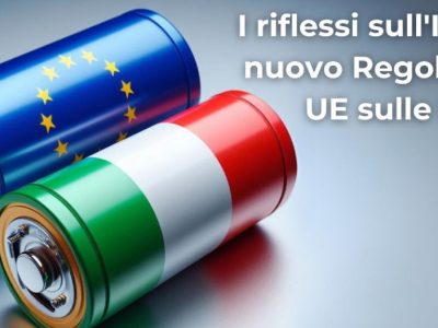 Nuovo regolamento UE delle batterie, lo studio Motus-E