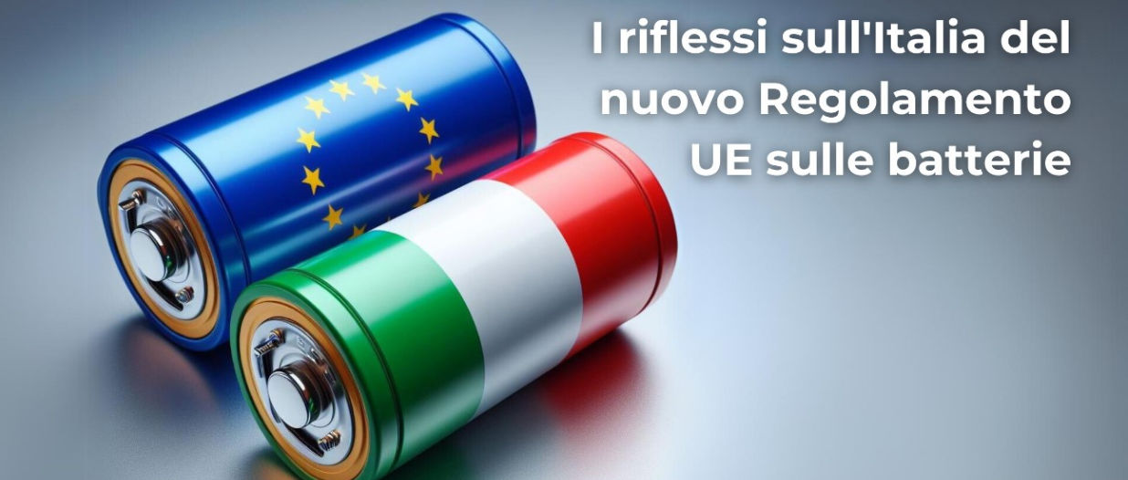 Nuovo regolamento UE delle batterie, lo studio Motus-E