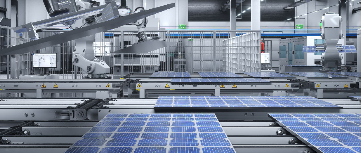 Sovra produzione di pannelli fotovoltaici in Cina