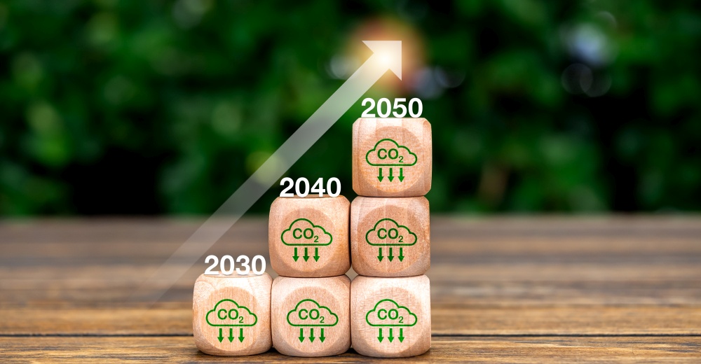 riduzione CO2 al 2050