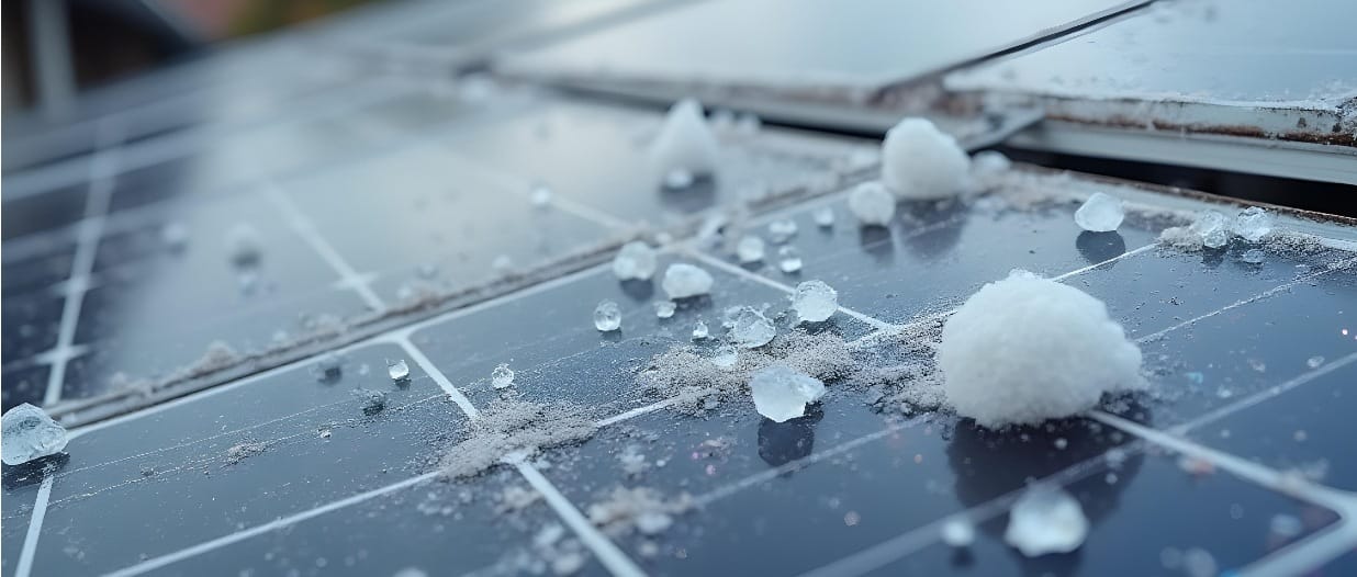 Fotovoltaico a prova di grandine? Cosa bisogna fare